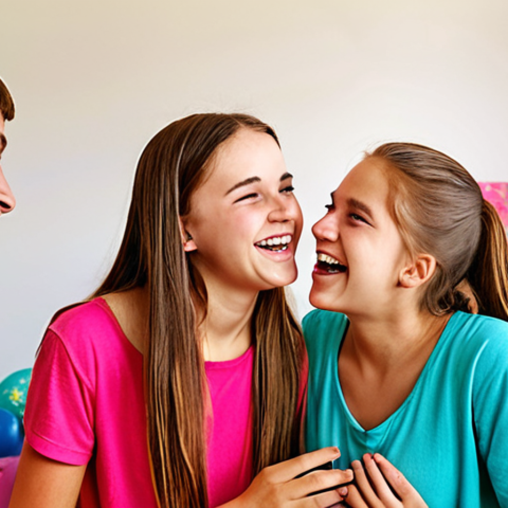 **Prompt:** Happy teenagers in a positive environment, celebrating achievements, with supportive family and friends. Focus on bright colors and encouraging interactions.