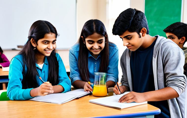 청소년지도사로서의 조직 내 역할 - **

"A confident young Indian woman, fully clothed in a stylish kurta and jeans, standing in a moder...