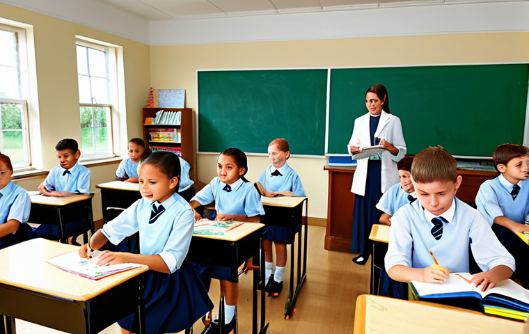 청소년지도사와 청소년 창작 활동 지원 - Creative Learning Environment**

"A brightly lit classroom filled with young students, fully clothed...