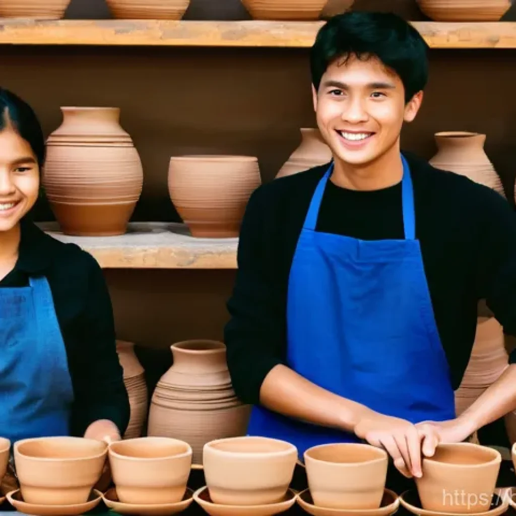 청소년지도사와 지역사회 자원 연계 - **Prompt:** A vibrant community workshop filled with natural light, where a diverse group of teenage...